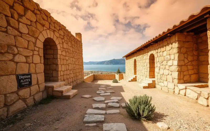 Avakas Strand in Paphos, Zypern, beeindruckt mit seiner natürlichen Schönheit und historischem Erbe