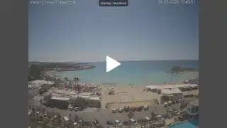 Vorschaubild 8. Mai 2026 08:00 Ayia Napa Zypern - Nissi Beach Panorama