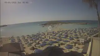 Vorschaubild 9. Mai 2026 06:00 Ayia Napa Zypern - Nissi Beach