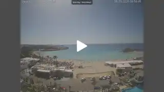 Vorschaubild 9. Mai 2026 07:00 Ayia Napa Zypern - Nissi Beach Panorama
