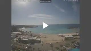 Vorschaubild 16. Mai 2026 06:00 Ayia Napa Zypern - Nissi Beach Panorama
