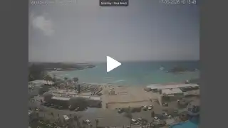 Vorschaubild 17. Mai 2026 08:00 Ayia Napa Zypern - Nissi Beach Panorama