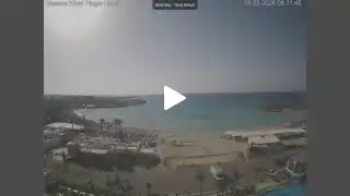 Vorschaubild 18. Mai 2026 06:00 Ayia Napa Zypern - Nissi Beach Panorama