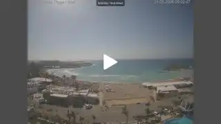 Vorschaubild 21. Mai 2026 07:00 Ayia Napa Zypern - Nissi Beach Panorama