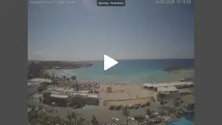 Vorschaubild 24. Mai 2026 08:00 Ayia Napa Zypern - Nissi Beach Panorama