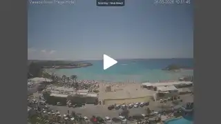 Vorschaubild 26. Mai 2026 08:00 Ayia Napa Zypern - Nissi Beach Panorama