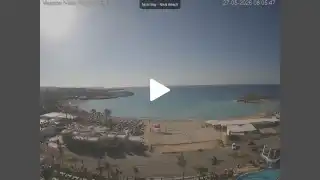 Vorschaubild 27. Mai 2026 06:00 Ayia Napa Zypern - Nissi Beach Panorama