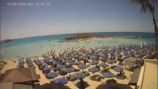 Vorschaubild 3. Juni 2026 08:00 Ayia Napa Zypern - Nissi Beach