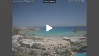 Vorschaubild 6. Juni 2026 13:00 Ayia Napa Zypern - Nissi Beach Panorama