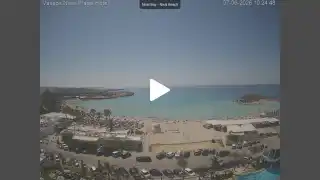 Vorschaubild 7. Juni 2026 08:00 Ayia Napa Zypern - Nissi Beach Panorama