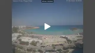 Vorschaubild 7. Juni 2026 14:00 Ayia Napa Zypern - Nissi Beach Panorama