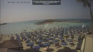 Vorschaubild 11. Juni 2026 07:00 Ayia Napa Zypern - Nissi Beach