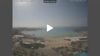 Vorschaubild 3. Juli 2026 06:00 Ayia Napa Zypern - Nissi Beach Panorama