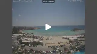 Vorschaubild 9. Juli 2026 09:00 Ayia Napa Zypern - Nissi Beach Panorama
