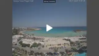 Vorschaubild 9. Juli 2026 12:00 Ayia Napa Zypern - Nissi Beach Panorama