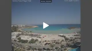 Vorschaubild 13. Juli 2026 13:00 Ayia Napa Zypern - Nissi Beach Panorama