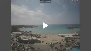 Vorschaubild 14. Juli 2026 08:00 Ayia Napa Zypern - Nissi Beach Panorama