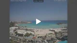 Vorschaubild 15. Juli 2026 12:00 Ayia Napa Zypern - Nissi Beach Panorama