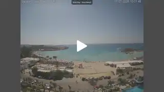 Vorschaubild 17. Juli 2026 07:00 Ayia Napa Zypern - Nissi Beach Panorama
