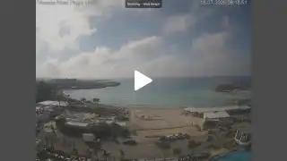 Vorschaubild 18. Juli 2026 06:00 Ayia Napa Zypern - Nissi Beach Panorama