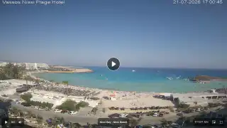 Vorschaubild 21. Juli 2026 14:00 Ayia Napa Zypern - Nissi Beach Panorama
