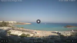 Vorschaubild 21. Juli 2026 15:00 Ayia Napa Zypern - Nissi Beach Panorama