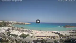 Vorschaubild 22. Juli 2026 13:00 Ayia Napa Zypern - Nissi Beach Panorama