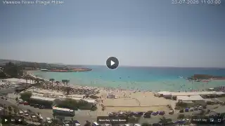 Vorschaubild 23. Juli 2026 08:00 Ayia Napa Zypern - Nissi Beach Panorama