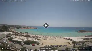 Vorschaubild 23. Juli 2026 09:00 Ayia Napa Zypern - Nissi Beach Panorama