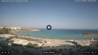 Vorschaubild 23. Juli 2026 15:00 Ayia Napa Zypern - Nissi Beach Panorama