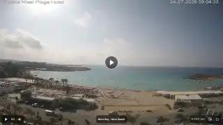 Vorschaubild 24. Juli 2026 06:00 Ayia Napa Zypern - Nissi Beach Panorama