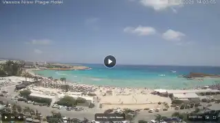 Vorschaubild 24. Juli 2026 11:00 Ayia Napa Zypern - Nissi Beach Panorama