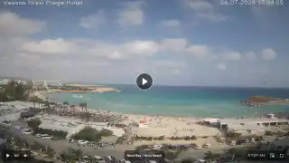 Vorschaubild 24. Juli 2026 14:00 Ayia Napa Zypern - Nissi Beach Panorama