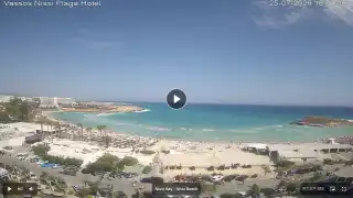 Vorschaubild 25. Juli 2026 13:00 Ayia Napa Zypern - Nissi Beach Panorama