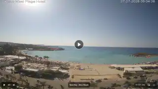 Vorschaubild 27. Juli 2026 06:00 Ayia Napa Zypern - Nissi Beach Panorama