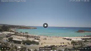 Vorschaubild 27. Juli 2026 08:00 Ayia Napa Zypern - Nissi Beach Panorama