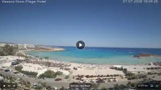 Vorschaubild 27. Juli 2026 13:00 Ayia Napa Zypern - Nissi Beach Panorama