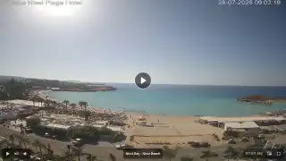 Vorschaubild 28. Juli 2026 06:00 Ayia Napa Zypern - Nissi Beach Panorama