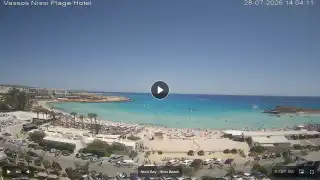 Vorschaubild 28. Juli 2026 11:00 Ayia Napa Zypern - Nissi Beach Panorama