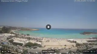 Vorschaubild 5. August 2026 10:00 Ayia Napa Zypern - Nissi Beach Panorama