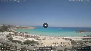 Vorschaubild 5. August 2026 11:00 Ayia Napa Zypern - Nissi Beach Panorama