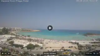 Vorschaubild 8. August 2026 12:00 Ayia Napa Zypern - Nissi Beach Panorama