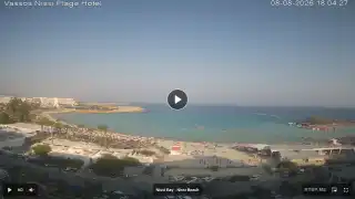 Vorschaubild 8. August 2026 15:00 Ayia Napa Zypern - Nissi Beach Panorama