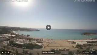 Vorschaubild 9. August 2026 06:00 Ayia Napa Zypern - Nissi Beach Panorama