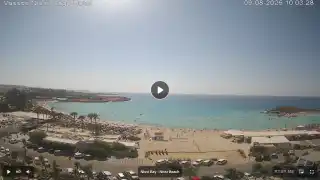Vorschaubild 9. August 2026 07:00 Ayia Napa Zypern - Nissi Beach Panorama