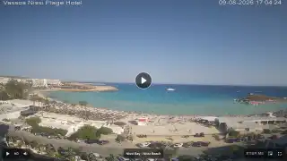 Vorschaubild 9. August 2026 14:00 Ayia Napa Zypern - Nissi Beach Panorama