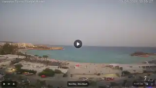 Vorschaubild 9. August 2026 17:00 Ayia Napa Zypern - Nissi Beach Panorama