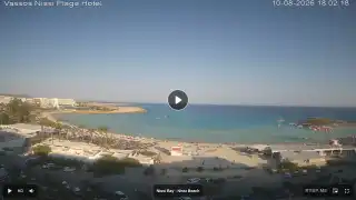 Vorschaubild 10. August 2026 15:00 Ayia Napa Zypern - Nissi Beach Panorama
