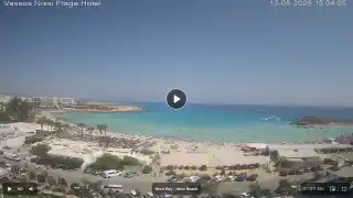 Vorschaubild 13. August 2026 12:00 Ayia Napa Zypern - Nissi Beach Panorama