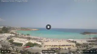Vorschaubild 14. August 2026 11:00 Ayia Napa Zypern - Nissi Beach Panorama